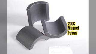Ferrite Magnet 200C Max Temp