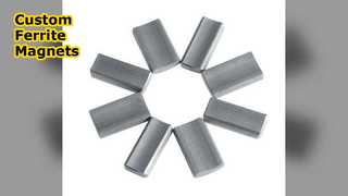Custom Ferrite Magnet Anisotropic Magnetic Properties