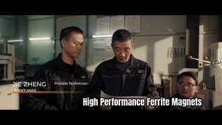 High Performance Permanent Ferrite Magnets for Motors
