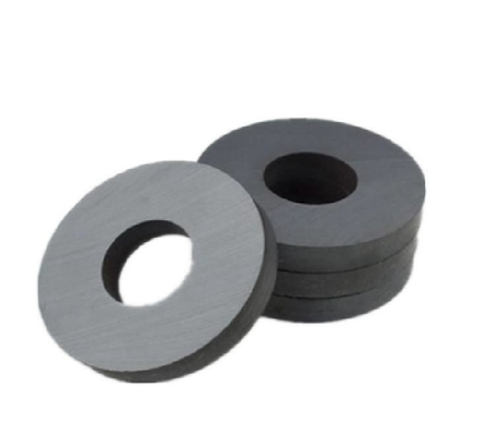 Customized OEM Ring Ferrite Magnets Y35 Anti Corrosion Louderspeaker Magnetic Ferrite Ring