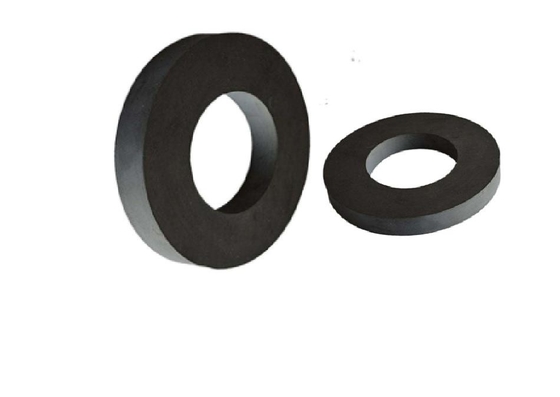 High Consistency Ferrite Ring Magnets SrO 6Fe2O3 IATF 16949 Customized