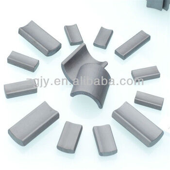 High Magnetic Strength Permanent Ferrite Magnet Black Tolerance 005mm Durable Magnetic Component for Industrial Applications