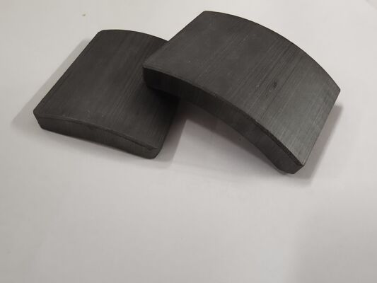 Y30BH Sintered Ferrite Segment Magnet 60mm OD for BLDC Motor Rotor OEM Custom