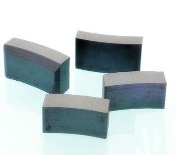 6Fe2O3 Ferrite Bar Magnets Charcoal Gray For Textile Machine Motor