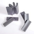 L440 Arc Permanent Magnet Gray For Automobile Ceramic Strontium