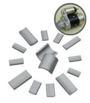 Automobile Starter Sintered Ferrite Magnet ISO9001 Car Motor Permanent Magnets