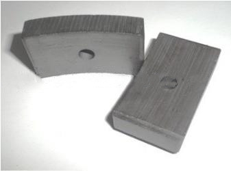 IATF 16949 Permanent Ferrite Magnet For Generators JC-Y4240