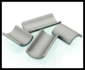 Automobile Seat Motor Ferrite Magnets ISO TS 16949 Arc Segment