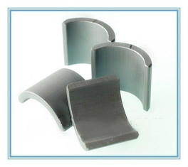 Hard Wiper Ferrite Motor Magnets Tile Shape Strontium Anisotropic