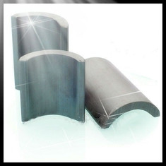 GYM Motor Ferrite Arc Magnet ISO TS16949 Isotropic Ferrite Magnets