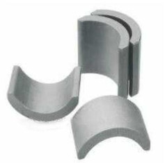 Ceramic Ferrite Arc Magnet High Consistency Charcoal Gray